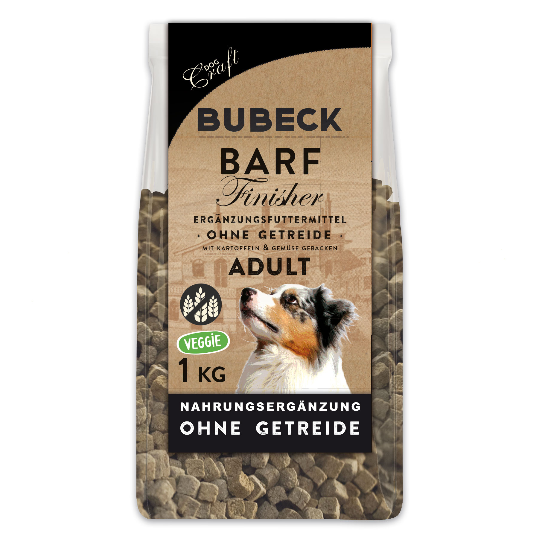 Bubeck Hundefutterverpackung 1kg Adult Barf Finisher No. 92 BARF No. 92 1kg | Ergänzungsfutter
