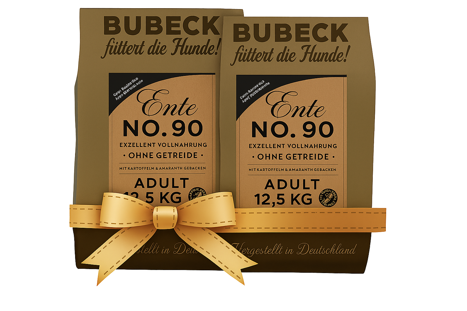 Bubeck Vorteilspack - Trockenfutter - No. 90 Entenfleisch getreidefrei 2 x 12,5kg