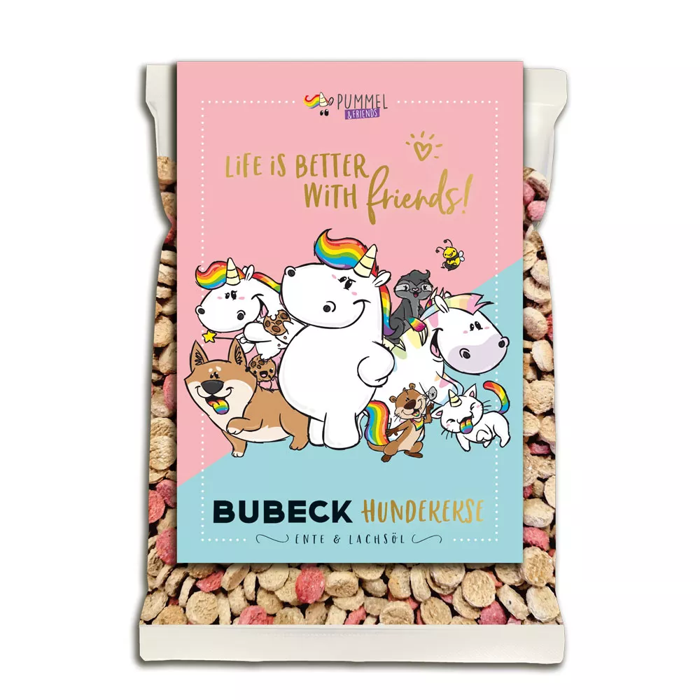 Pummel & Friends Konfetti 21 x 210g Display | getreidefreie Hundekekse