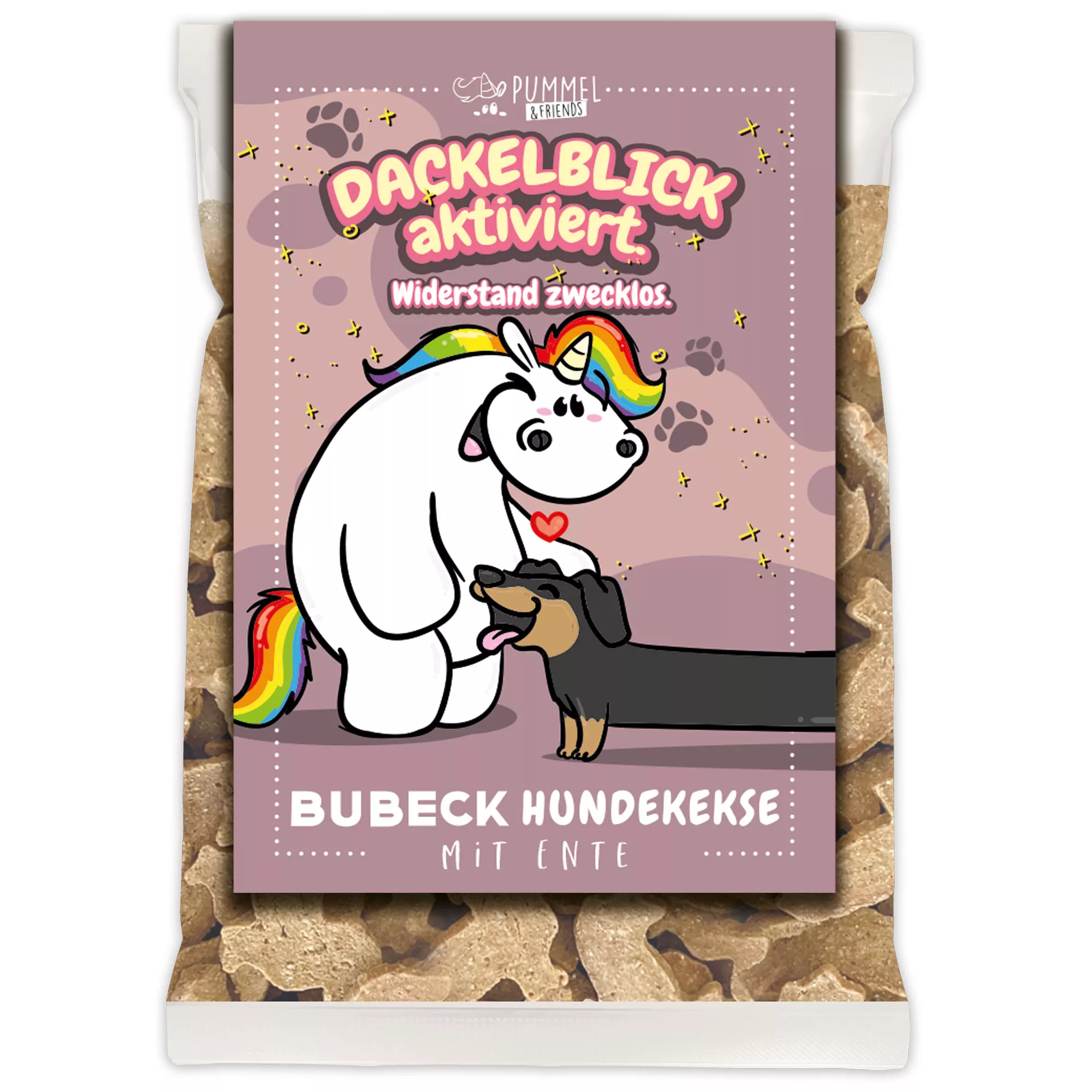 Pummel & Friends Dackelliebe 210g | getreidefreie Hundekekse