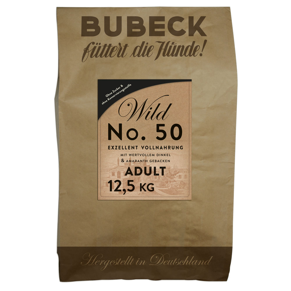 Wild No. 50 12,5kg |Trockenfutter