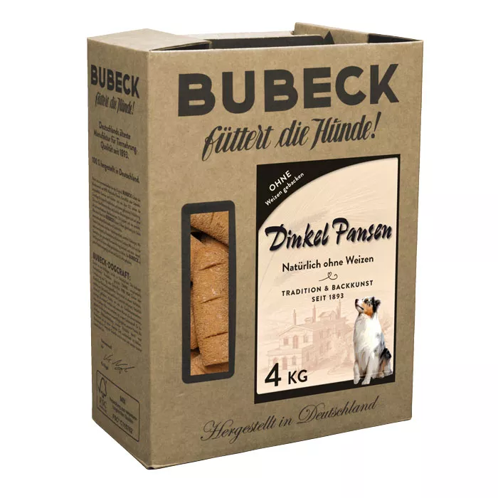 Dinkel Pansen Brot 4kg | weizenfreie Hundekuchen