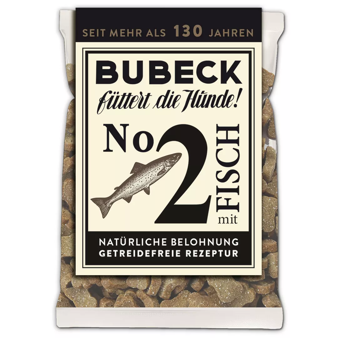 No. 2 mit Fisch 10 x 210g | getreidefreie Hundekuchen