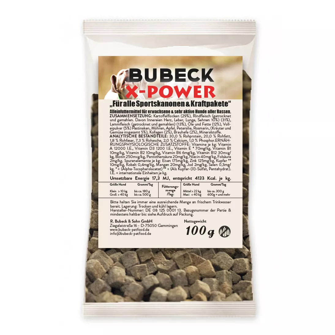 X-Power 100g | Trockenfutter