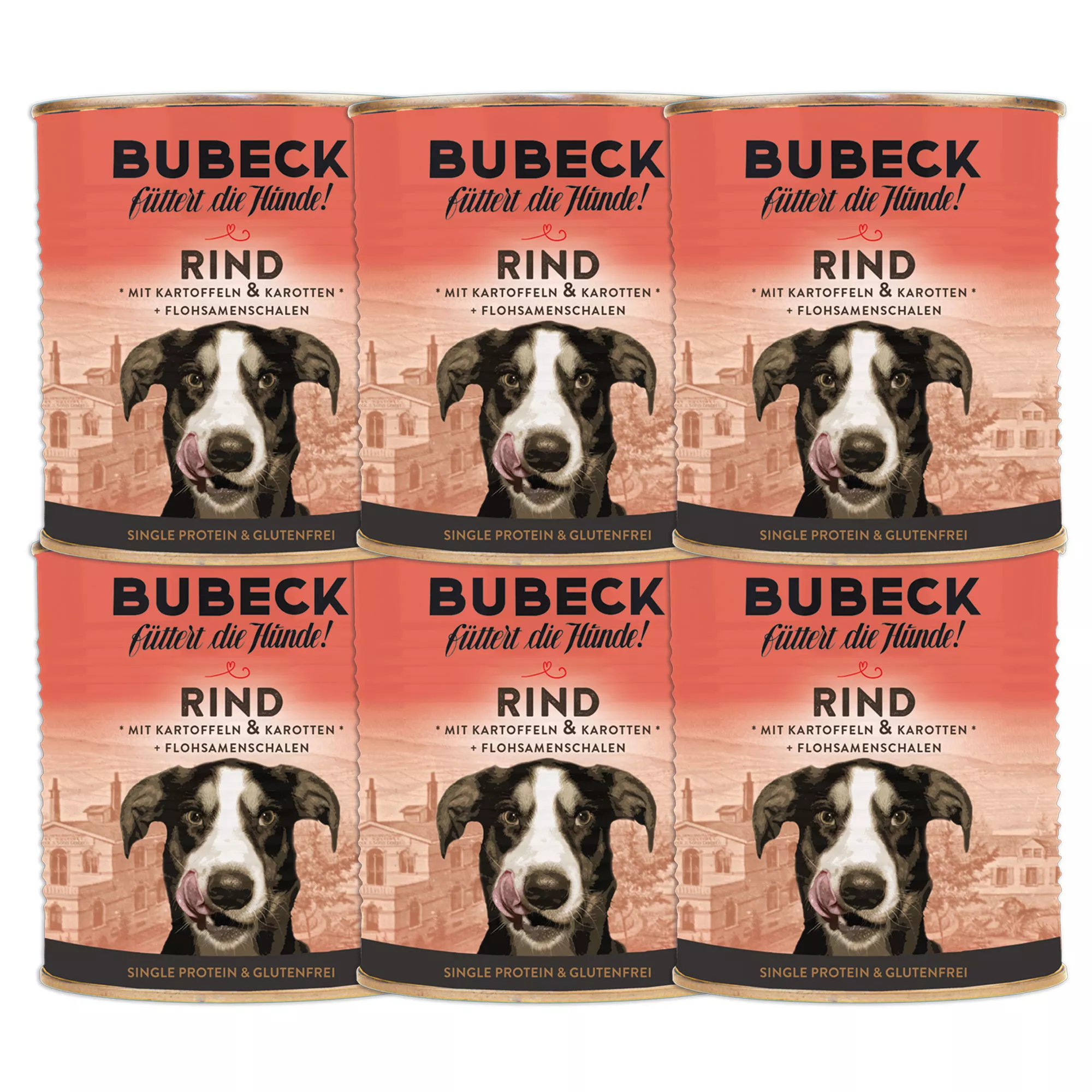 Rind mit Kartoffeln und Karotten 6 x 800g | single Protein getreidefreies Nassfutter