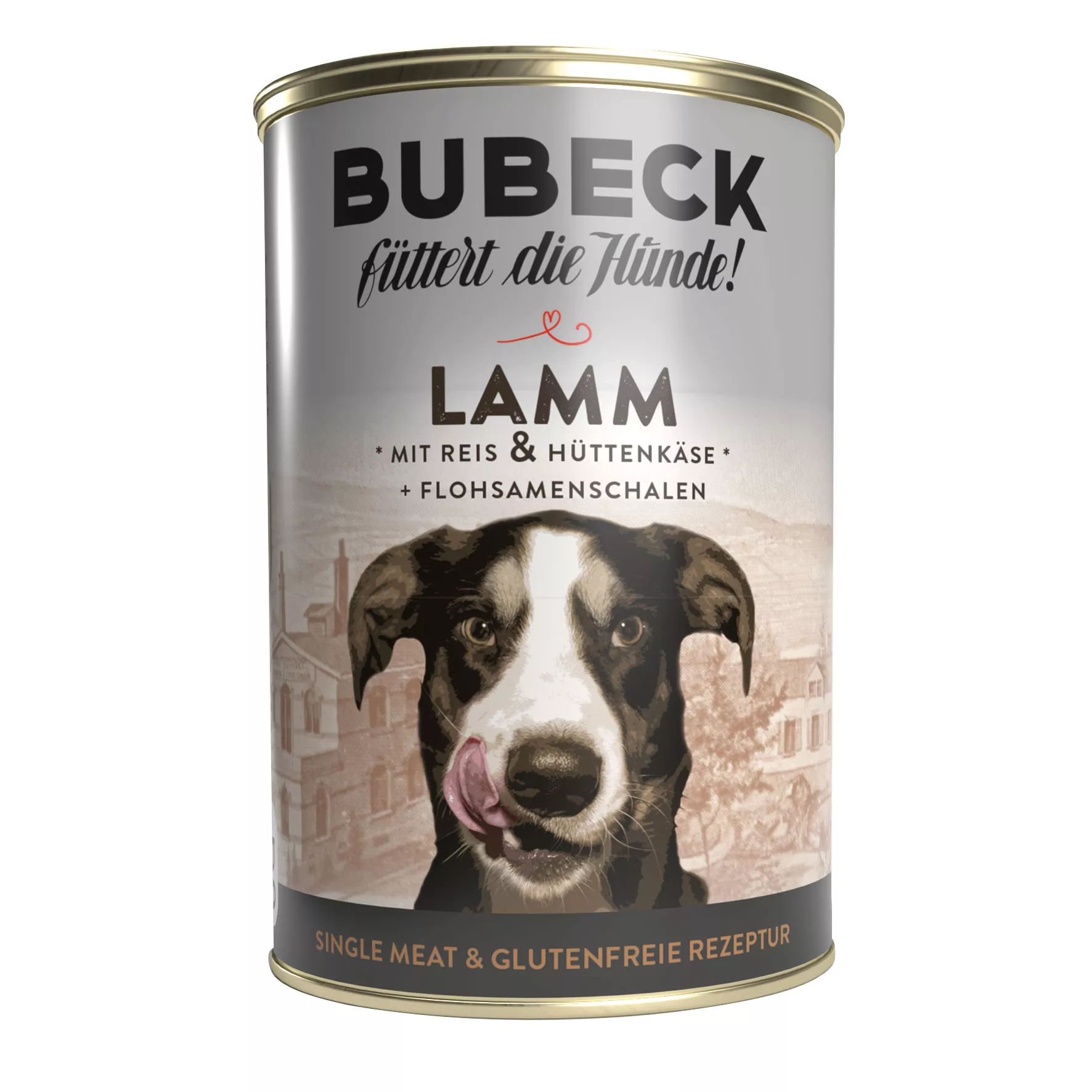 Lamm mit Reis und Hüttenkäse 6 x 400g | single Protein Nassfutter