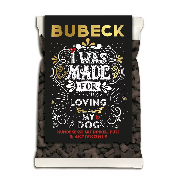 Black Craft mit Dinkel und Aktivkohle 10 x 210g | weizenfreie Hundekuchen