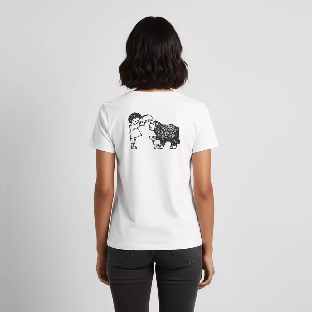 Frauen T-Shirt "Mahlzeit"