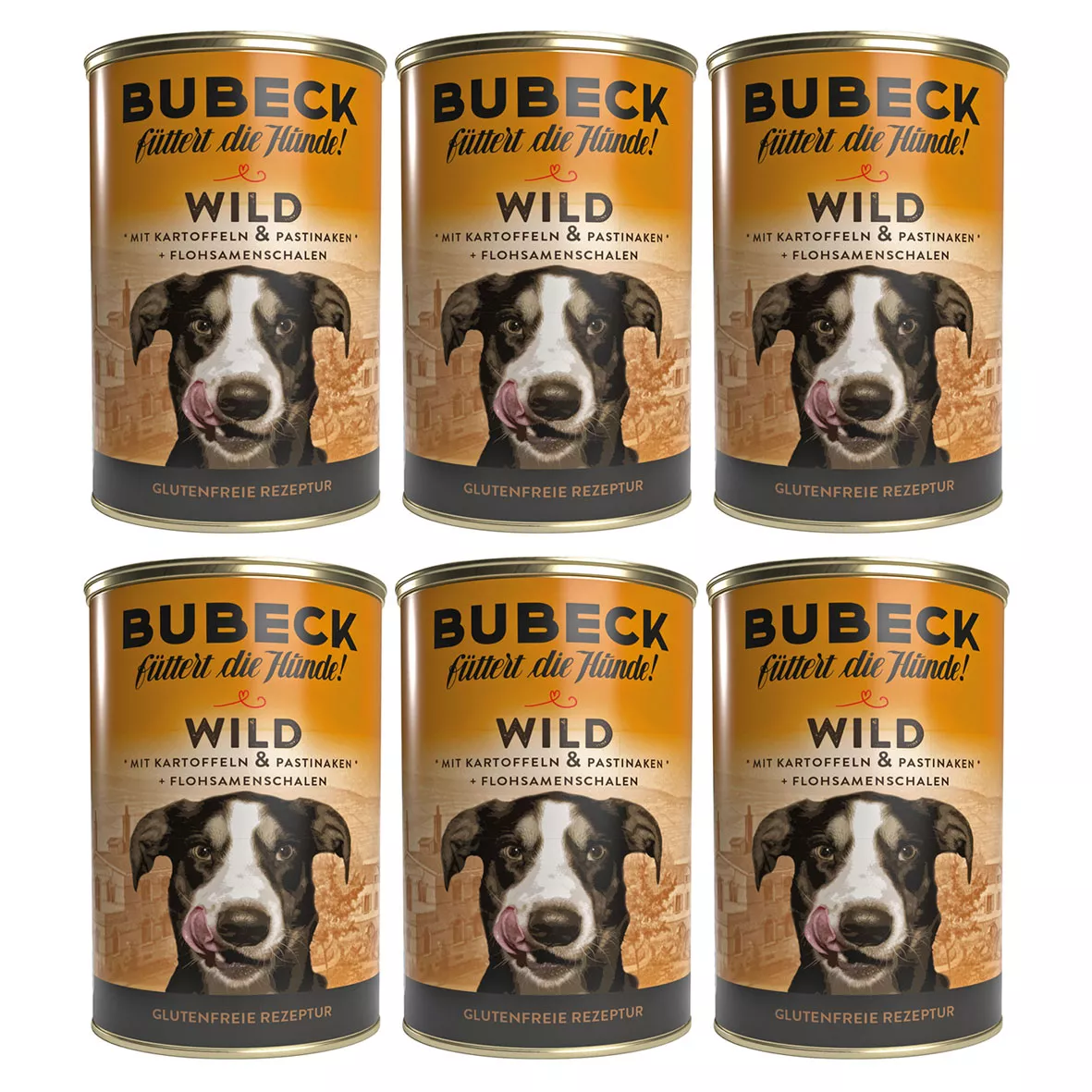 Wild mit Kartoffeln und Pastinaken 6 x 400g | getreidefreies Nassfutter