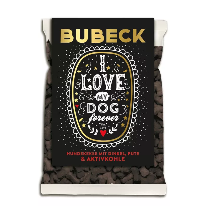 Black Craft mit Dinkel und Aktivkohle 21 x 210g Display | weizenfreie Hundekuchen