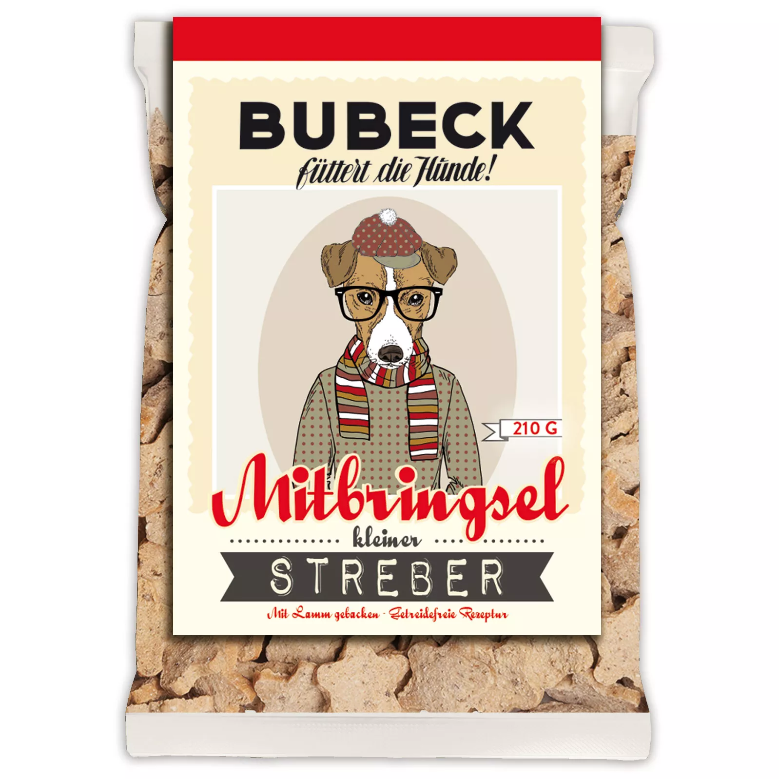 Mitbringsel Hipster Edition 10 x 210g | getreidefreie Hundekuchen