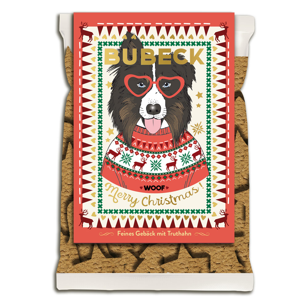 Weihnachtskekse Edition 2026 210g | getreidefreie Hundekuchen