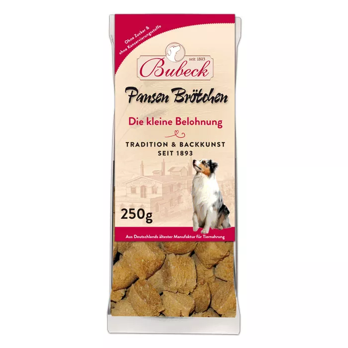 Pansen Brötchen 12 x 250g | Hundekuchen