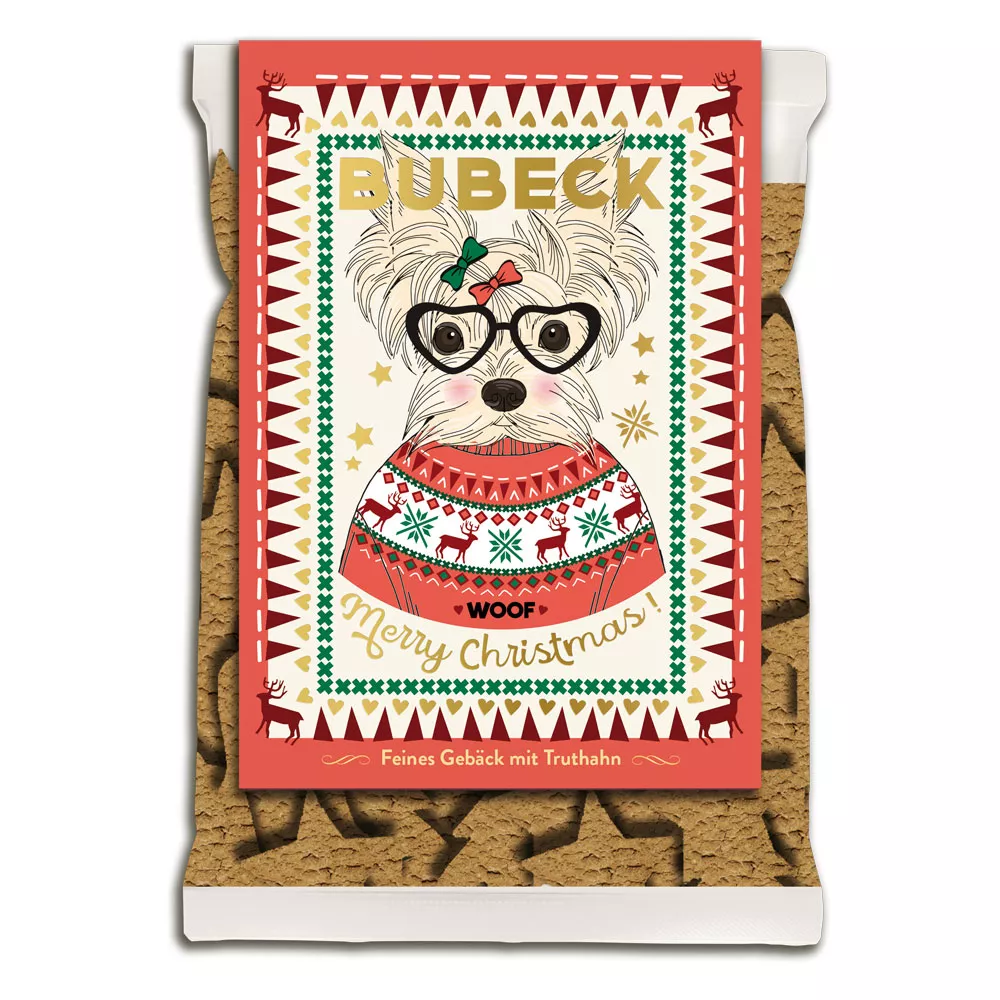 Weihnachtskekse Edition 2026 210g | getreidefreie Hundekuchen