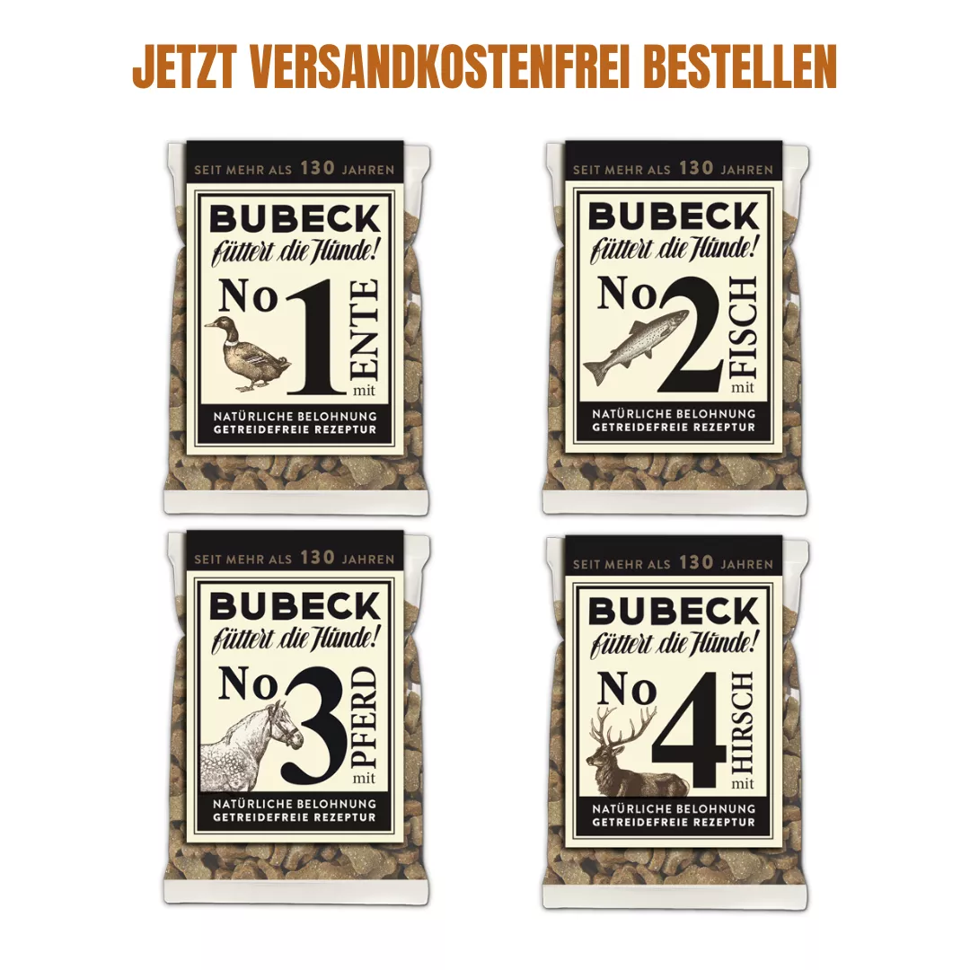 No. 1 - 4 Bundle Aktion Hundekekse Bubeck
