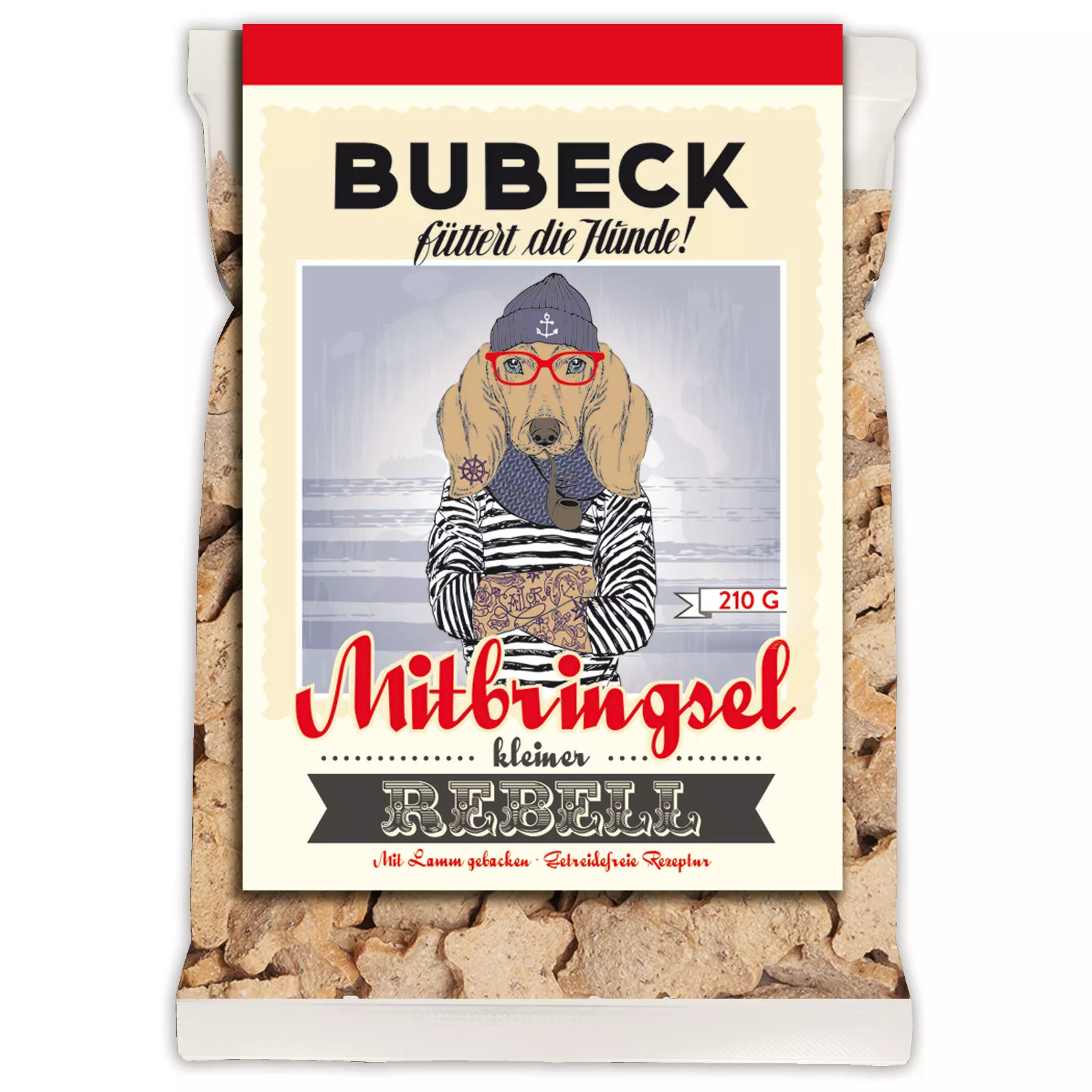 Mitbringsel Hipster Edition 10 x 210g | getreidefreie Hundekuchen