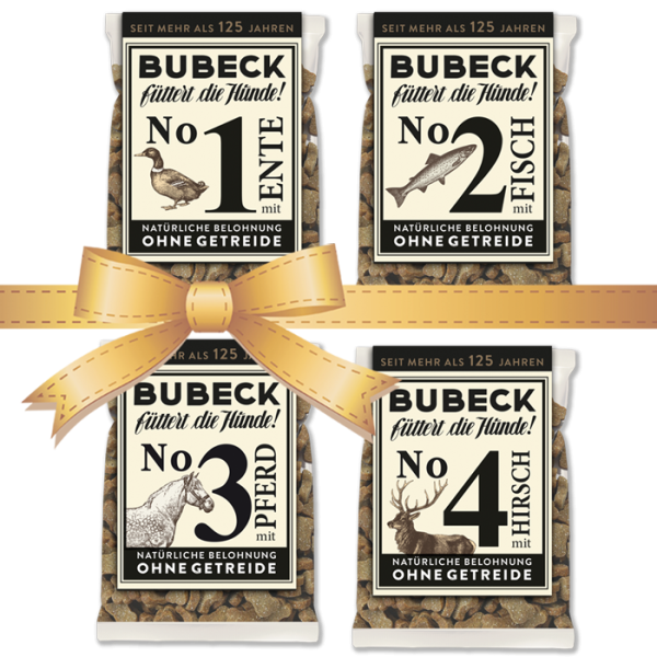 Bubeck Bundle No 1 - 4 Hundekekse getreidefrei